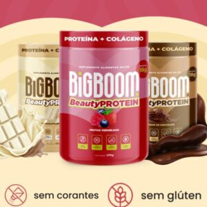 ''Proteína com colágeno para as mulheres Beauty Bigboom''