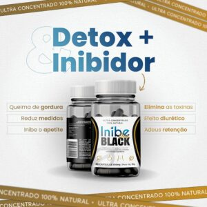 Inibe One Black - 30 Cápsulas
