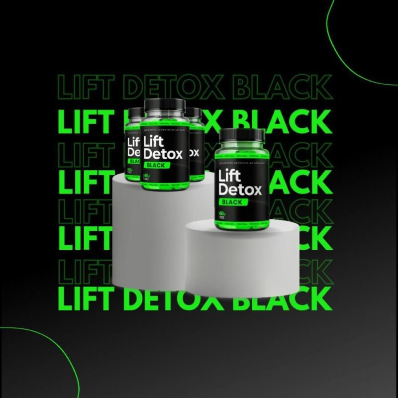 Lift Detox Black - 60 Cápsulas