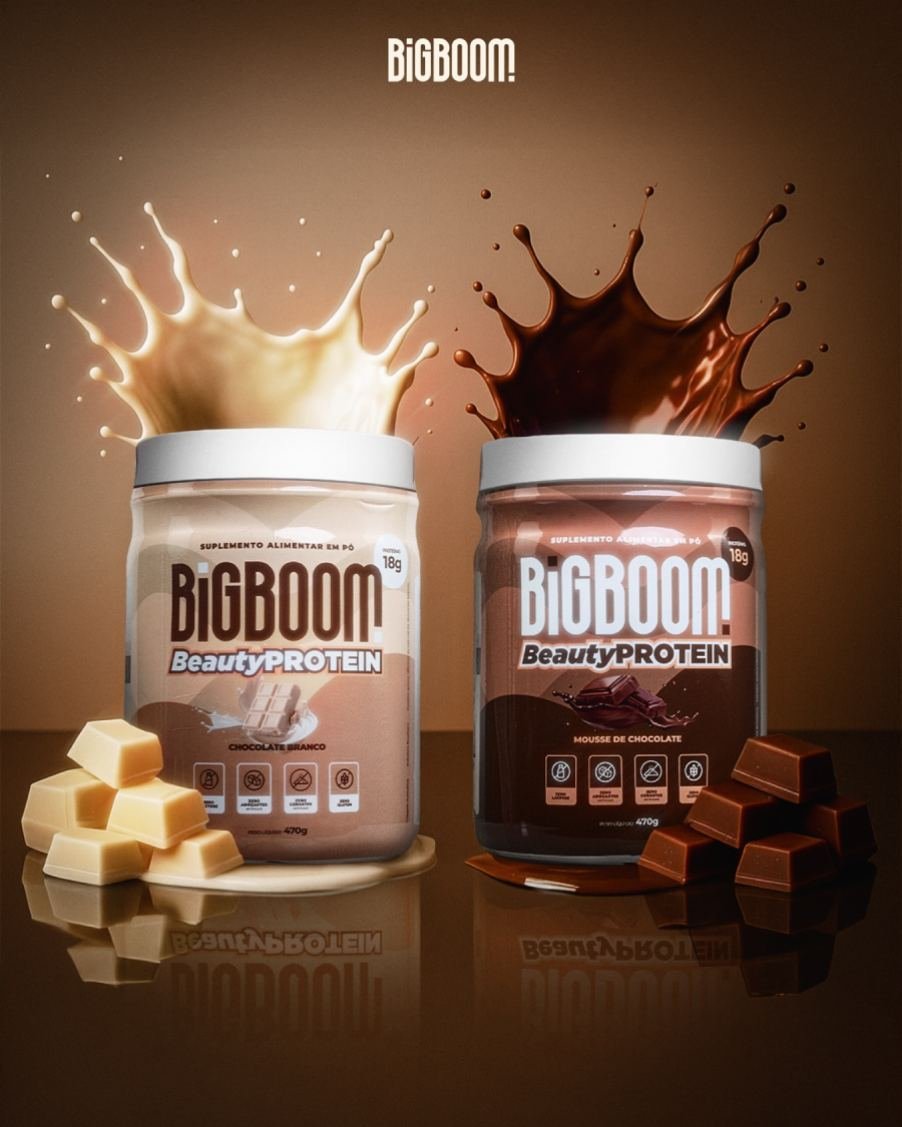 ''Beauty Protein bigboom para mulheres com colageno''